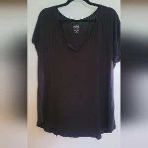 Soho Women's Classic Black Short Sleeve Tee